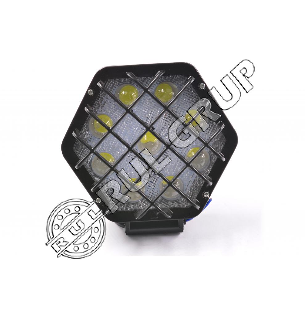 LAMPA PROIECTOR HEXAGONAL GRILAJ NEGRU 9 LED BK69060S 